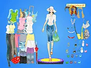 Play Charlize Fashion Model free online dress up game, style a young model for a photoshoot