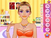 Jewelry Exhibition Dress Up free online game styling model in classy dresses to showcase exquisite jewelry