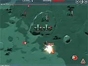 Orbital Destroyer free online shooter game – a space action game where you destroy enemy settlements from orbit