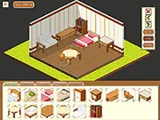 Room Planner free online game; 2D home design and decoration game; custom furniture layout in Room Planner on PlayArcadeHub