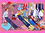 Dream Baby Doll dress up game online, styling the cute doll in casual dress