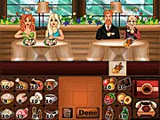 Italiano Restaurano cooking game screen, making big pizza, time management game free online