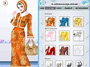 Playing Islamic Clothes Dress Up online free with modern modest outfit and hijab