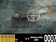 Halloween Pump Hunt free online shooting game pumpkin targets high score