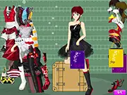 Long Trip Preparation free online game screenshot showing a girl wearing a comfortable and stylish outfit ready for a long road trip