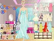 Feeling Cool in Summer free online game screenshot showing a woman wearing a light, stylish summer dress and sunglasses
