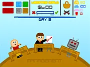 Lemonade World free online tycoon simulation game - manage a lemonade stand from lemons to advertisement