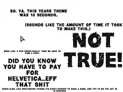 The title screen of the funny, time-based arcade game Last Minute Game