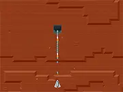 Metal Reign space fighter simulator online game, action shot of starship firing plasma cannons against alien machine world, free space combat game.
