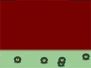 LD27 game screen showing a pipe system with green acid flowing towards a dangerous level, requiring the player to redirect it