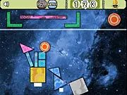 Imperfect Balance 2 free online physics puzzle game screenshot showing stacked blocks and a bomb