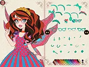 Fairy Tale High online game, character customization, magical high school