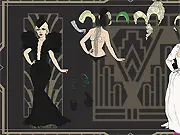 Lady Gaga as The Countess free online dress up game Hotel character styling