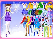 Candy School Girl dress up game online free, play school fashion game, girl styling game