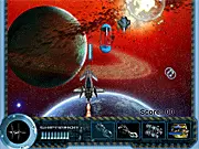 Space Wings Destroyer free online game, play starship shooter, addictive arcade game