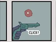 Screenshot of the retro platformer game Comics and Video Games showing a character rolling through a comic strip panel