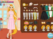 Rapunzel and Ariel 20s Fashion Contest free online game, play free Disney dress up, 1920s fashion styling game, PlayArcadeHub