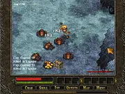 Arcuz 2 Dungeons free online action RPG, Diablo-like dungeon crawler, little hero saves the world, PlayArcadeHub