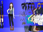 Play Parrish Dance Dress Up free online game, style a girl in a beautiful dance costume for her school performance
