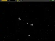 Unknown Sector free online game, a sci-fi space shooter with a customizable starship fighting enemies in a galaxy