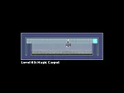 Screenshot from Psychopomp game showing ethereal lost souls drifting toward a glowing portal on a stylized, atmospheric puzzle level.