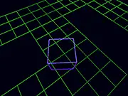 Play Cool Wireframe Maze Episode 1 free online game, 3D wireframe maze puzzle, find the exit game, retro labyrinth online