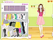 Idyllic Spring free online game, elegant color puzzle game, beautiful pink green blue colors, play free on PlayArcadeHub