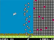 Easter Adventure Legend free online game showing a cannon firing chicklets at an advancing wall of pink egg targets.