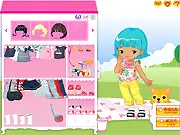 Botanical Garden Picnic free online dress up game, family fashion in a spring park