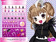 Designing a fairy tale stage for a spring school performance in the Stage Spring free online game