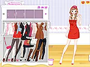 Two girls looking nervous but excited in the game Confession of Love, wearing stylish outfits for a romantic event, play free online