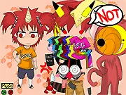 Sasori Dress-Up free online anime game for Naruto fans