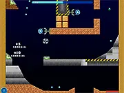Spring Bot free online puzzle platformer game where a robot jumps between energy sources to complete levels on PlayArcadeHub
