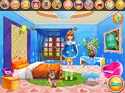 Princess Bedroom Decoration free online game, design a royal bedroom, luxury furniture and decor, play free online games
