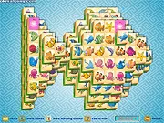 Fish Mahjong free online game, marine life puzzle, match tiles, play free Mahjong Solitaire, strategic board game