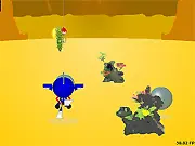 Play Zef's Adventure free online platformer game, running and collecting goodies underwater