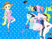 Play Blonde Girl Dressup free online fashion and style game