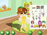 Colorful Little Angel Dress Up free online game cute character styling fashion PlayArcadeHub