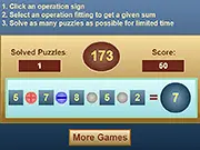 Play Plus or Minus free online math game challenge