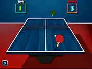 Ping Pong Championship free online table tennis game. Player using mouse movement to defeat the computer for the championship title.