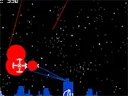 Play Missile Command free online game, classic arcade shooter, defending cities from enemy missiles