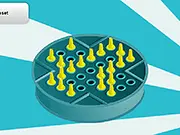 Peg Solitaire Flash free online classic puzzle game