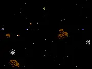 Super Space Drifter game screenshot, small spaceship avoiding endless rocks and bullets, free online arcade survival game