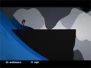 The Flood Runner free online game, platform runner, escaping rising flood, precision jumping game