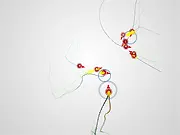 Gravity Web Toy free online simulator where you play with gravity and create orbiting flying objects on PlayArcadeHub