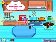 Cooking and decorating chocolate popsicles to look like Rudolph the Reindeer, fun free online game