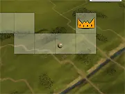 Rolling Challenge free online game, play physics puzzle, roll ball to the goal on a platform