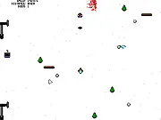 Ski Free or Die Hard free online skiing game, avoid obstacles downhill on the mountain