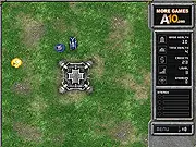 Play Tank Takeover free online game, color matching tank shooter, defend your base on PlayArcadeHub