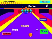 Play Bowling Pins Attack 3 free online casual hi score game with three arenas
